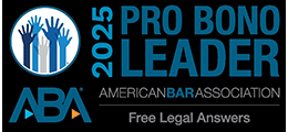 2025 | Pro Bono Leader | American Bar Association | Free Legal Answers